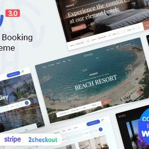 Kinsley - Hotel Booking Theme