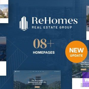 Rehomes - Real Estate Group WordPress Theme