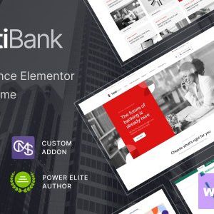 Multibank - Business and Finance WordPress Theme