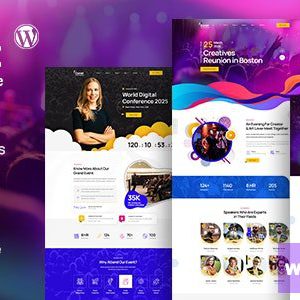 Conat - Event & Conference WordPress Theme + RTL Ready