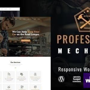 Mechanic - Auto Repair WordPress Theme
