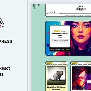 Salla - Blog & Magazine WordPress Theme