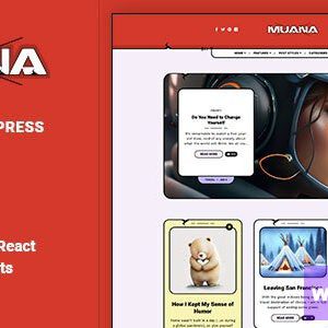 Muana - Blog & Magazine WordPress Theme