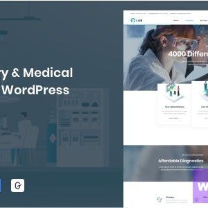 Ninedok - Laboratory & Research WordPress Theme