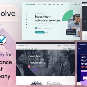 Counsolve - Consulting & Investments WordPress Theme