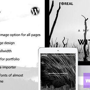 Foreal - Director, Writer WordPress Theme
