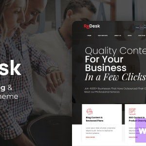ReDesk - Content Writing & Copywriting Theme