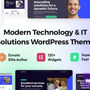 Techant - Technology & IT Solutions WordPress Theme
