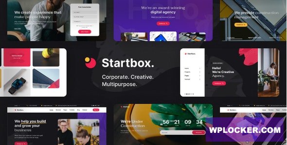 Startbox - Multipurpose Corporate WordPress Theme