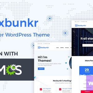Nexbunker - Hosting/Server WordPress Theme + WHMCS