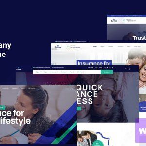 Surince - Insurance Company WordPress Theme