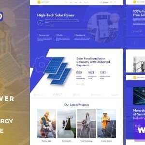 SunPower - Solar Renewable Energy Theme