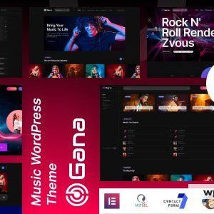 Gana - Music and Event WordPress Theme