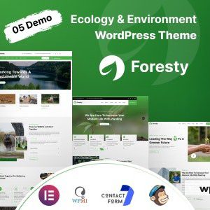 Foresty - Charity and Ecology WordPress Theme