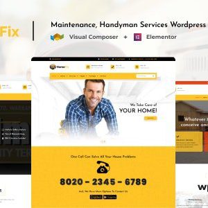 Home Fix - Maintenance, Handyman Services Theme