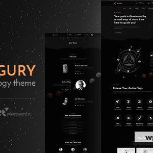 Augury - Horoscope, Astrology WordPress Theme
