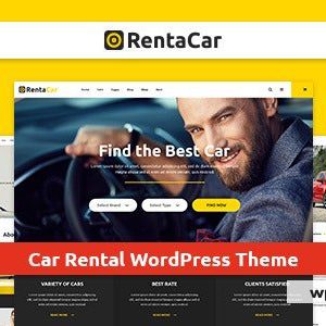 Rentacar - Car Rental / Listing WordPress Theme