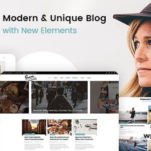 Saara - Minimal Blog WordPress