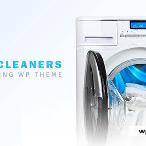 Dry Cleaning - Laundry Services WordPress Theme