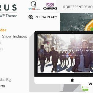 Citrus - One Page WordPress