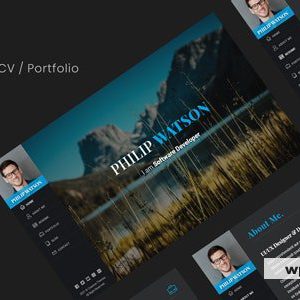 Watson - Resume WordPress Theme