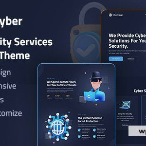 WhizCyber - Cyber Security WordPress Theme