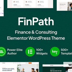 FinPath - Finance & Consulting Elementor WordPress Theme