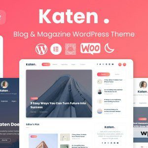 Katen - Blog & Magazine WordPress Theme