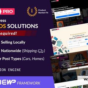 ClassifiedPro - Local Classifieds Ads WordPress Theme