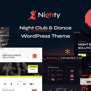 Nighty - Night Club WordPress Theme