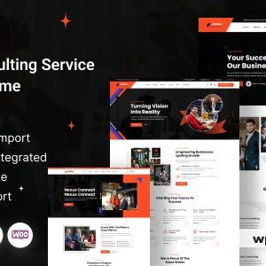 Konsal - Corporate Business & Consulting WordPress Theme