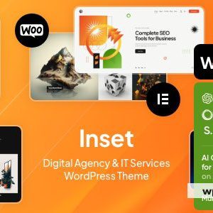 Inset - Digital Agency & IT Services WordPress Theme