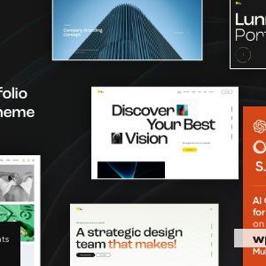 Lunna - Creative Portfolio WordPress Theme
