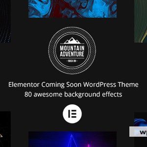 Mountain - Elementor Coming Soon WordPress Theme