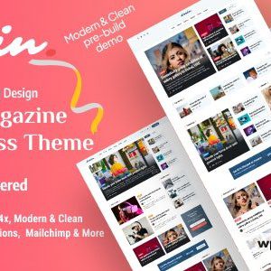 Errin - Personal Blog WordPress Theme