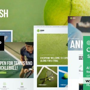 Smash - Tennis WordPress Theme