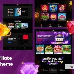 777 - Betting, Casino & Affiliate WordPress Theme