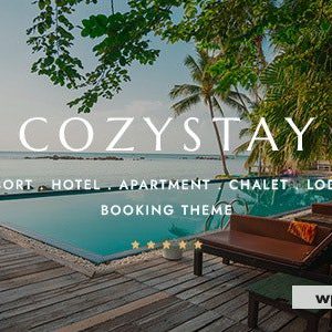 CozyStay - Hotel Booking WordPress Theme