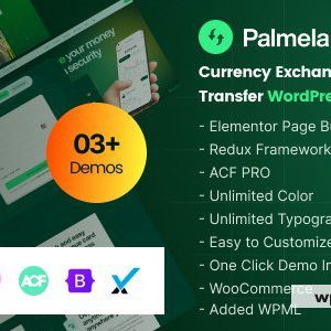 Palmela - Online Banking & Money Transfer WordPress Theme