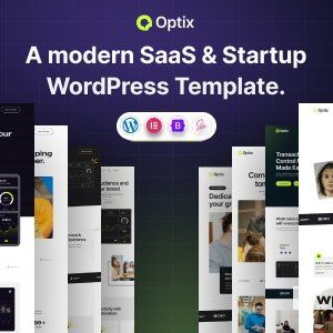 Optix - SaaS & Startup WordPress Theme