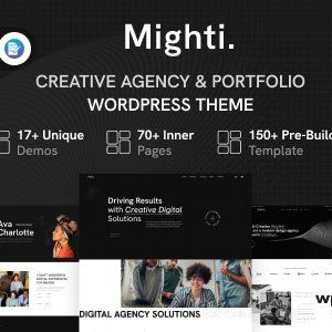 Mighti - Creative Agency & Portfolio WordPress Theme