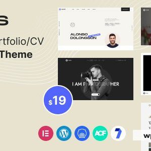 Nilos - Personal Portfolio WordPress Theme