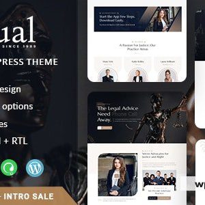 Igual - Law Firm WordPress Theme