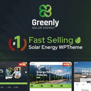 Greenly - Ecology & Solar Energy WordPress Theme