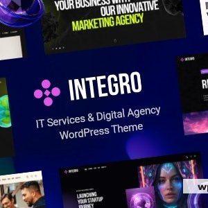 Integro - IT Services & Digital Agency WordPress Theme