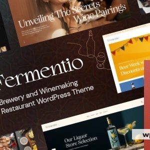 Fermentio - Brewery and Winemaking Restaurant WordPress Theme