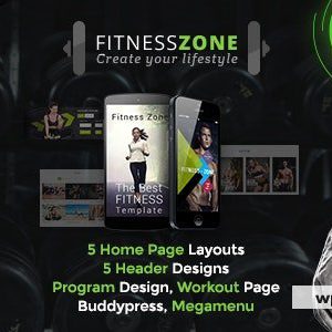 Fitness Zone - WordPress Theme