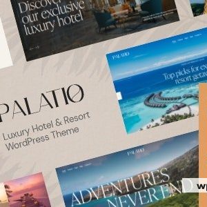Palatio - Luxury Hotel & Resort WordPress Theme