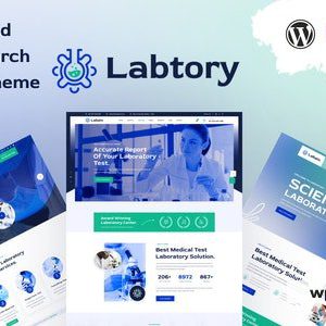 Labtory - Laboratory and Science Research WordPress Theme