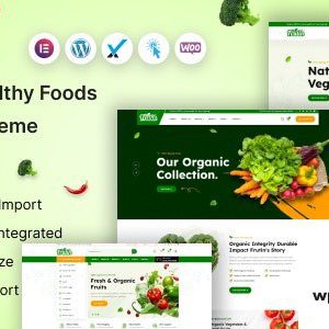 Frutin - Organic & Healthy Food WordPress Theme